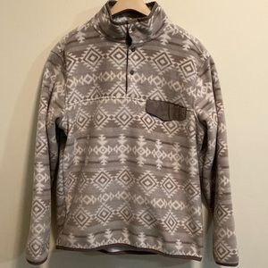 Southern Grit Tundra T Snap fleece pullover Aztec SzM